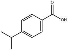 4-Isopropylbenzoic acid Struktur
