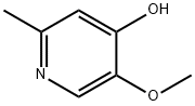 5-Methoxy-2-methyl-4-pyridinol Struktur