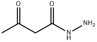 Butanoic acid, 3-oxo-, hydrazide (9CI) Struktur