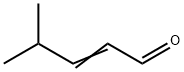 4-METHYL-2-PENTENAL Struktur