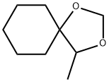 1,3-Dioxaspiro[4.5]decane,  4-methyl- Struktur