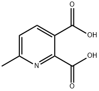 6-甲基-2,3-吡啶二羧酸 结构式