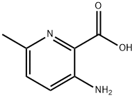 3-Amino-6-methylpicolinic acid Struktur