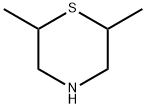 2,6-dimethylthiomorpholine Struktur