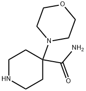 4-morpholinopiperidine-4-carboxamide Structure