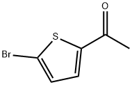 2-アセチル-5-ブロモチオフェン 化学構造式