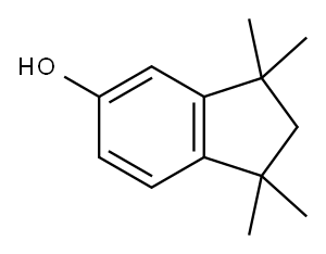 1,1,3,3-tetramethylindan-5-ol Structure