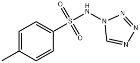 p-Toluenesulfonamide, N-1H-tetrazol-1-yl- (7CI,8CI) Struktur