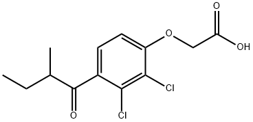 dihydroethacrynate Struktur