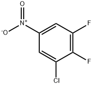 3-Chloro-4,5-difluoronitrobenzene Structure