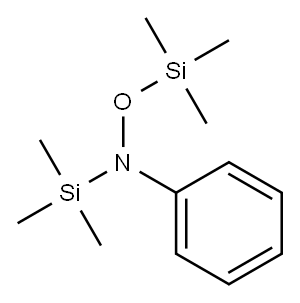 N-(Trimethylsilyl)-N-(trimethylsiloxy)benzenamine Structure