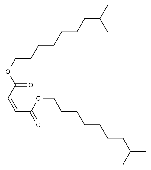 马来酸二异癸酯, 53817-61-1, 结构式