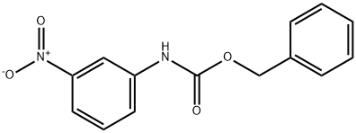 Carbamic acid, (3-nitrophenyl)-, phenylmethyl ester (9CI) Struktur