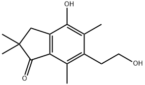 2,3-ジヒドロ-4-ヒドロキシ-6-(2-ヒドロキシエチル)-2,2,5,7-テトラメチル-1H-インデン-1-オン