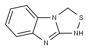 1H,3H-[1,2,4]Thiadiazolo[4,3-a]benzimidazole(9CI) Structure