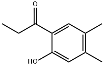 4'5'-DIMETHYL-2'-HYDROXYPROPIOPHENONE Struktur