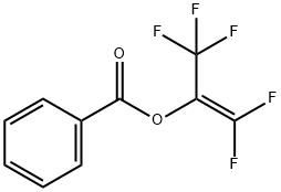 2-(PENTAFLUOROPROPENYL)BENZOATE Struktur
