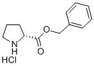 D-プロリンベンジル塩酸塩 化学構造式
