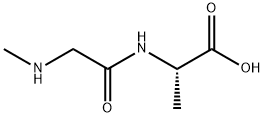 N-Sarcosyl-L-alanine Struktur