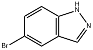 5-溴吲唑 结构式