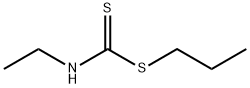 propyl ethyldithiocarbamate Struktur