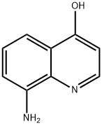 8-Amino-4-quinolinol Struktur