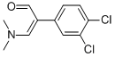 2-(3,4-DICHLOROPHENYL)-3-(DIMETHYLAMINO)ACROLEIN Struktur