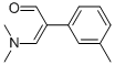3-(DIMETHYLAMINO)-2-(3-METHYLPHENYL)ACROLEIN Struktur