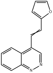 4-[2-(2-furyl)ethenyl]cinnoline Struktur