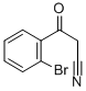 2-溴苯甲酰乙腈 结构式