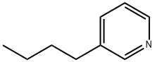 3-丁基吡啶, 539-32-2, 结构式