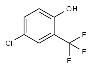 2-三氟甲基-4-氯苯酚, 53903-51-8, 结构式