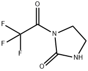 2-Imidazolidinone, 1-(trifluoroacetyl)- (7CI,8CI,9CI) Struktur