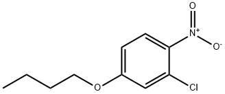 4-Butoxy-2-chloro-1-nitrobenzene Struktur