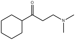 1-CYCLOHEXYL-3-(DIMETHYLAMINO)PROPAN-1-ONE Structure