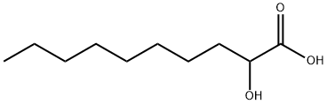 2-羟基癸酸 结构式