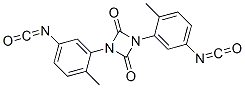1,3-bis(5-isocyanato-2-methyl-phenyl)-1,3-diazetidine-2,4-dione Struktur