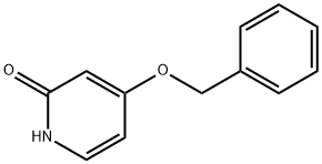 4-(ベンジルオキシ)-2(1H)-ピリドン 化学構造式