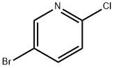 5-ブロモ-2-クロロピリジン 化学構造式