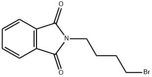 N-(4-溴丁基)邻苯二甲酰亚胺, 5394-18-3, 结构式