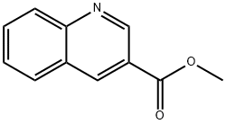 喹啉-3-羧酸甲酯 结构式