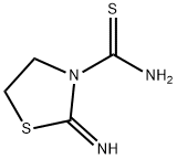 3-Thiazolidinecarbothioamide,  2-imino- Struktur