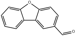 ジベンゾフラン2-カルボアルデヒド 化学構造式