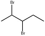 2,3-ジブロモペンタン 化学構造式