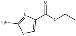 2-アミノチアゾール-4-カルボン酸エチル 化学構造式