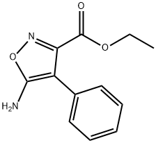 Ethyl 5-amino-4-phenylisoxazole-3-carboxylate Structure