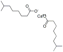 ビス(イソノナン酸)カルシウム 化学構造式