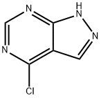 4-Chloro-1H-pyrazolo[3,4-d]pyrimidine Struktur