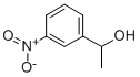 1-(3-ニトロフェニル)エタノール 化学構造式