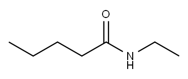 N-Ethylpentanamide Structure